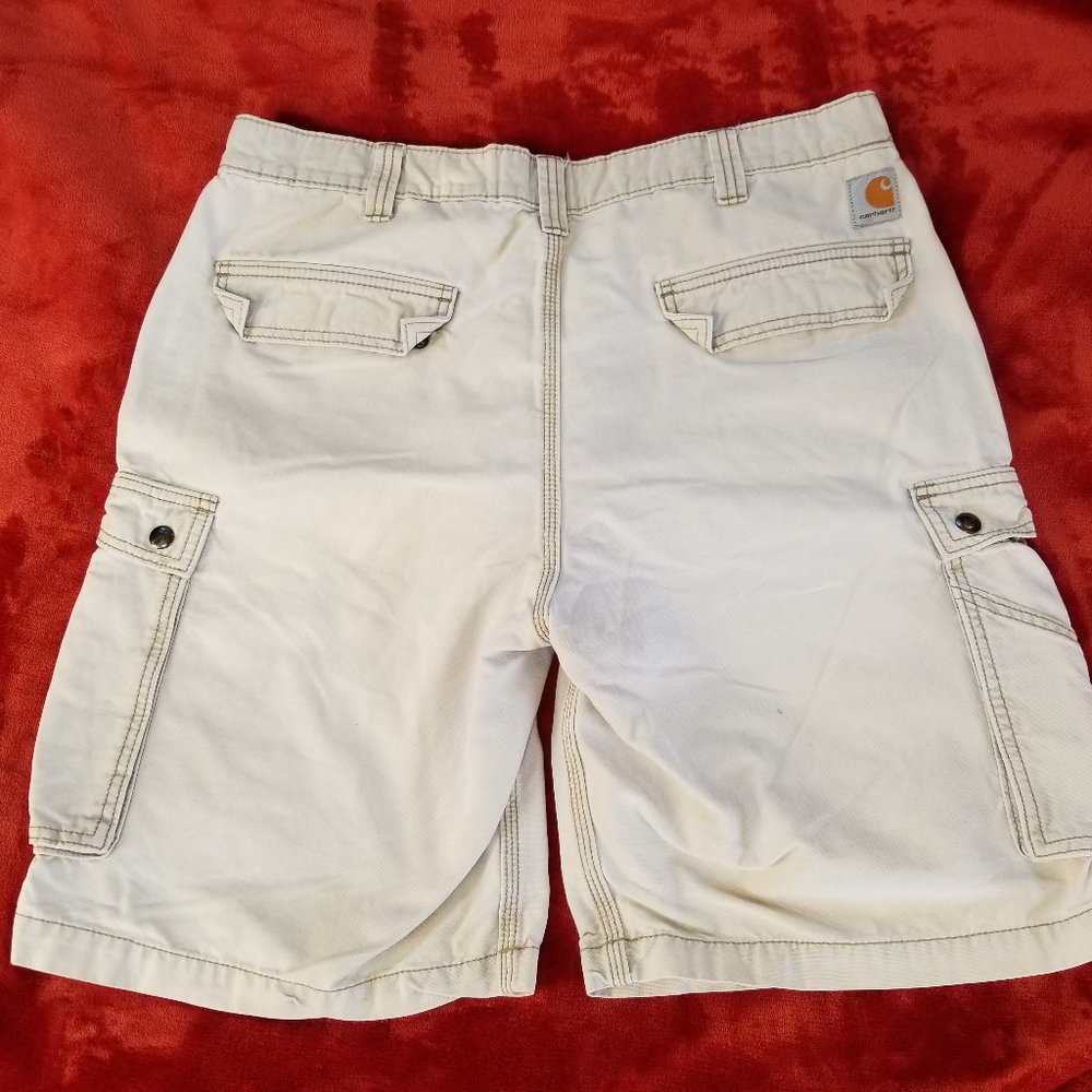 Carhartt Khaki Cargo Relaxed Fit Shorts Men's size 36x11